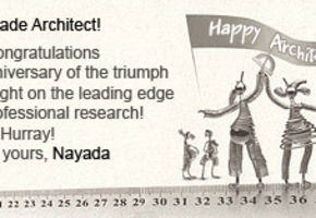 Nayada congratulates you on Architect's Day!