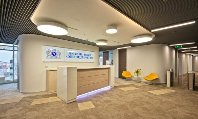 Photo NAYADA equips the Philip Morris Sales Office in Rostov-on-Don
