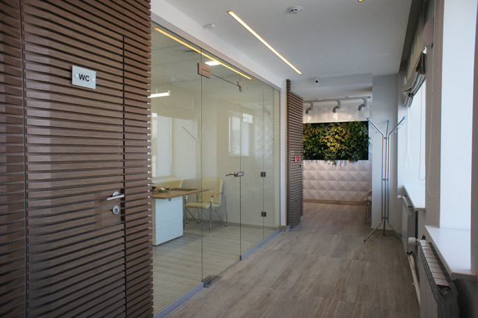 Photo NAYADA has equipped the office of the Commander retail chain in Krasnoyarsk