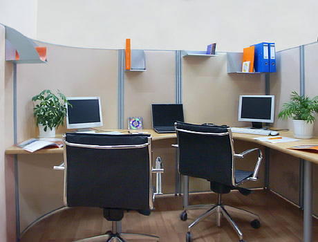 Radial Module in NAYADA-Optima+ Mobile Partitions