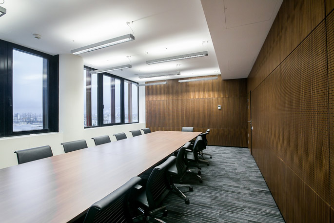 Photo NAYADA’s comprehensive interior solutions for a business center