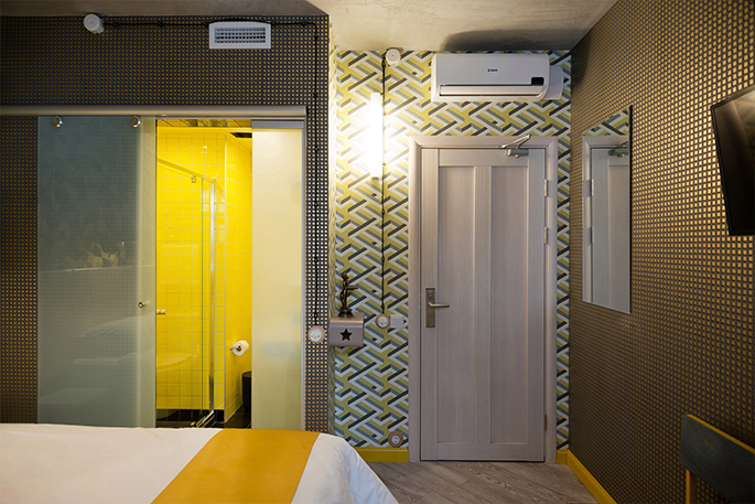 Photo In art just like at home: NAYADA partitions and doors in CHE Art-Hotel