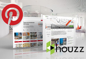 New NAYADA accounts in Pinterest and HOUZZ