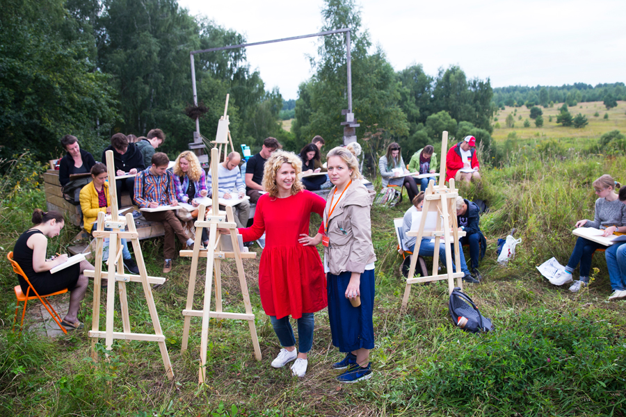 Photo The “Yasno Pole” eco-park accepted the “ArchiDni” exhibition