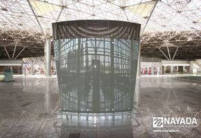 NAYADA-Crystal in project Airport "Vnukovo"