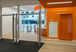 Fire resistant partitions in project Skolkovo Technopark
