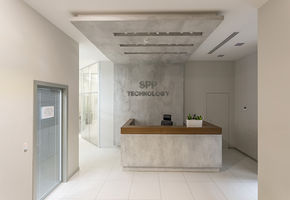 Reception counters in project IT-company