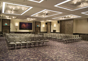 NAYADA took part in the design of the conference hall of the Radisson Blu Hotel., Kiev