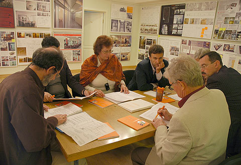 Photo The jury meets to discuss the competition "Office space: creativity, technologies, innovations".