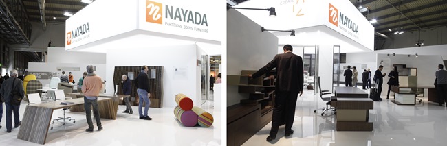 Photo Results of I Saloni 2013: NAYADA – “Designs of the Future” in office spaces