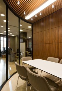 Photo Office interior in the style of a cruise ship: NAYADA’s project for the Russian Mortgage Bank