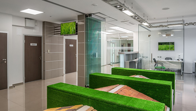 Photo New approach to working on specialized office spaces: NAYADA created a new office for the Bettex Company