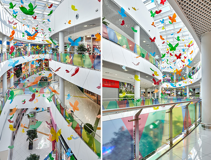 Photo NAYADA and the colorful interior of the Reutov Park SEC