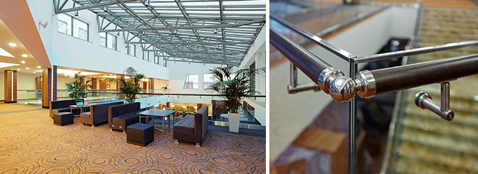 Photo NAYADA equips common interior areas of the Sheraton Sky Point Hotel