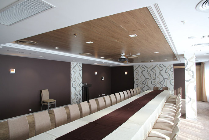 Photo NAYADA creates common areas in the Hilton Garden Inn Hotel in Ufa