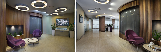 Photo NAYADA created an eco-office for VIP-clients of Sberbank in St. Petersburg
