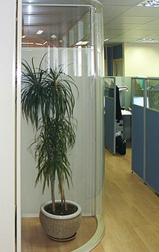Photo Radial Sections in NAYADA Partitions.
