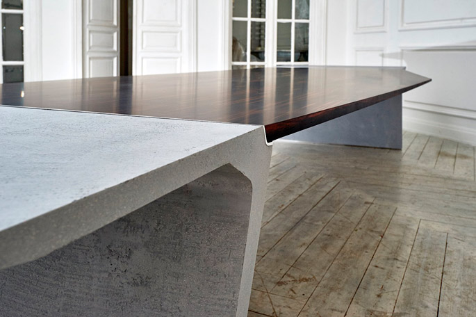 Photo A new addition to NAYADA’s 12 Architects Create Furniture – the PIGRECO Lightweight Concrete Collection