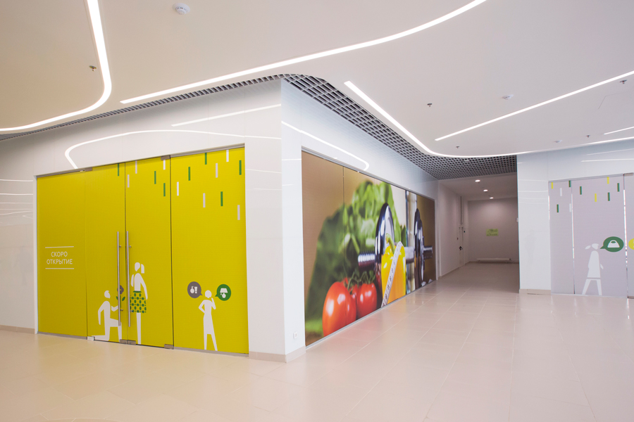 Photo Complex solutions from decoration through to safety: NAYADA’s design for the shopping mall 4DAILY