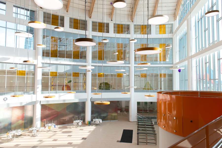 Photo New philosophy of school space: NAYADA for the Skolkovo International Gymnasium in the Family Campus