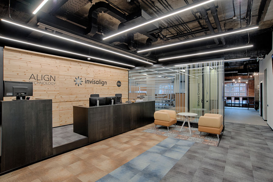 Photo Office as a highly productive work environment: NAYАDA for Align Technology