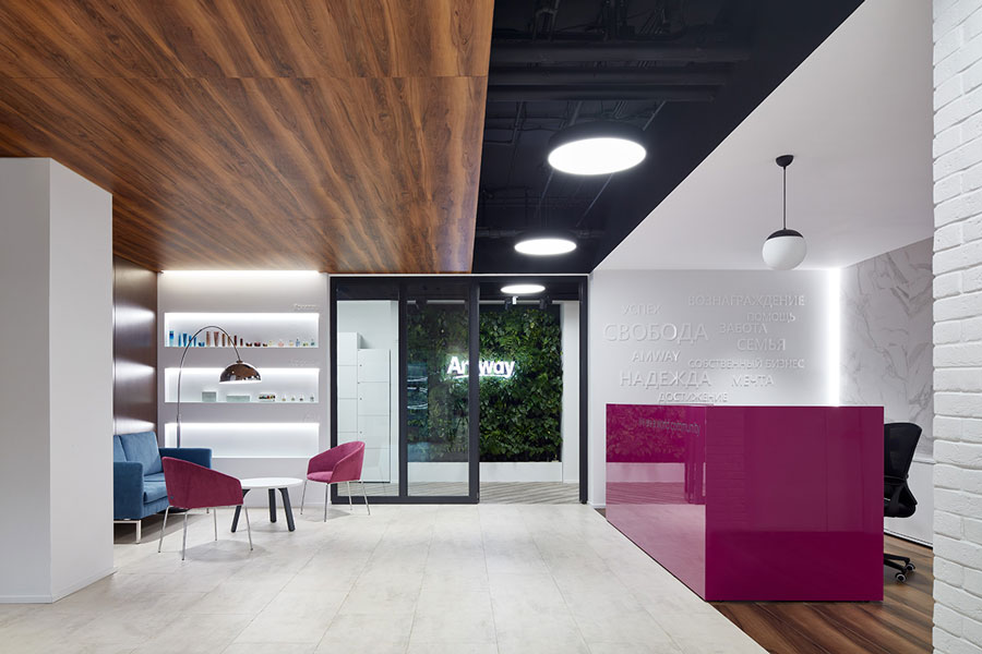 Photo Eco-friendly office in Workplace innovation format: NAYADA for Amway