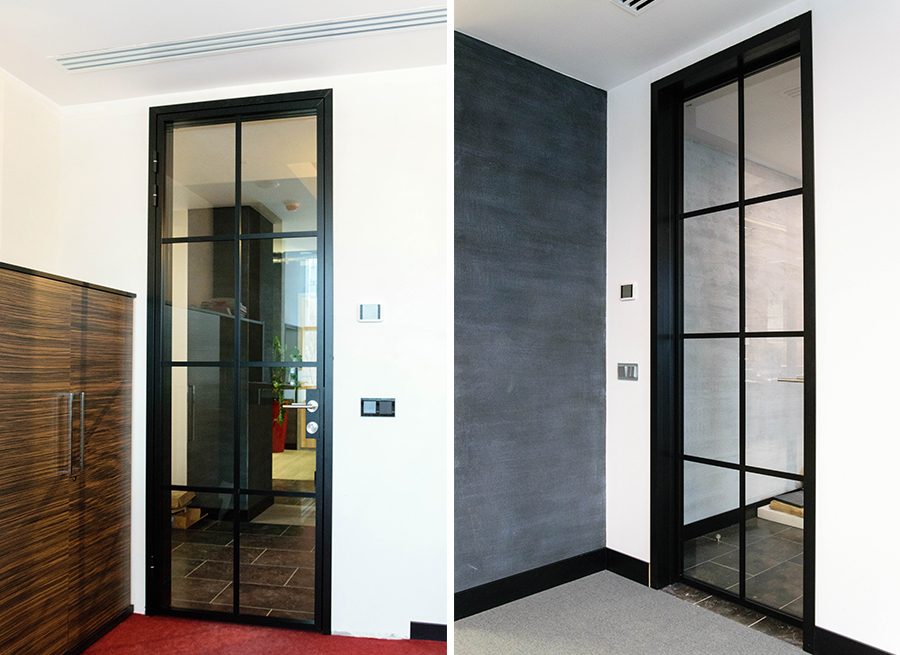 NAYADA - Quadro doors are suitable for installation in NAYADA partitions systems.