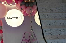 Photo Интерьерное решение от Nayada в show-room светильников Maytoni