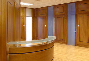 Reception counters in project Ansol Ltd.