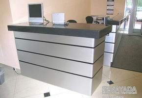 Reception counters in project Crial Travel