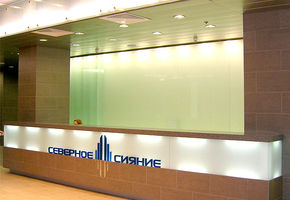 Reception counters in project Severnoye siyanie