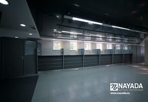 Reception counters in project FIA Bank