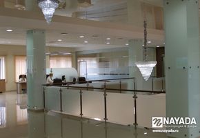 Railing System in project Sberbank