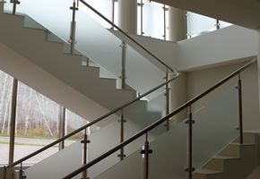 Railing System in project Regional Cancer Center