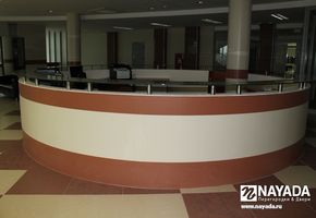 Reception counters in project Regional Cancer Center
