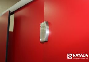 Sanitary partitions in project Football stadium KAZAN ARENA