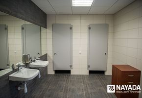 Sanitary partitions in project Coca-Cola 2013