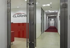 Doors in project CLARINS