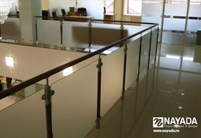 Railing System in project Sberbank