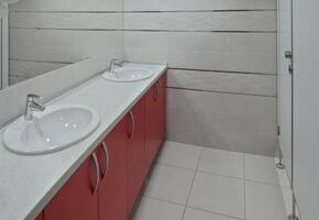 Sanitary partitions in project Acvilin-Grup
