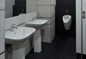 Sanitary partitions in project Acvilin-Grup