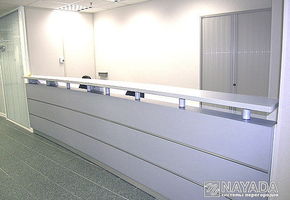 Reception counters in project Platina Bank