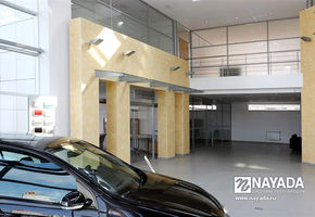 NAYADA-Crystal in project «KERG» Car Center – official dealer of «Volkswagen»