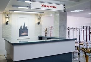 Reception counters in project Mebelgrad