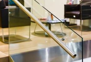 Railing System in project Auto Complex REGINAS – the official dealer of «INFINITI»