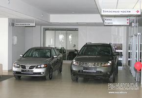 NAYADA-Standart in project Auto Complex REGINAS – the official dealer of «Nissan»
