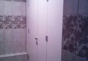 Sanitary partitions in project Surgutneftegas