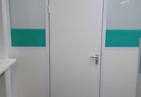 Laminated Doors in project Студия красоты и здоровья КриоЛайф