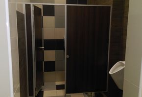 Sanitary partitions in project Табрис