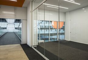 Fire resistant partitions in project Skolkovo Technopark